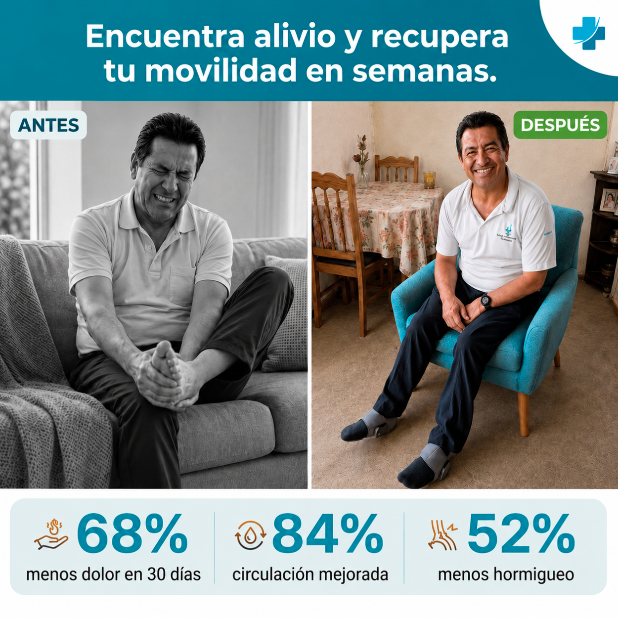 Velora™ - Alivio y recuperación en cada paso